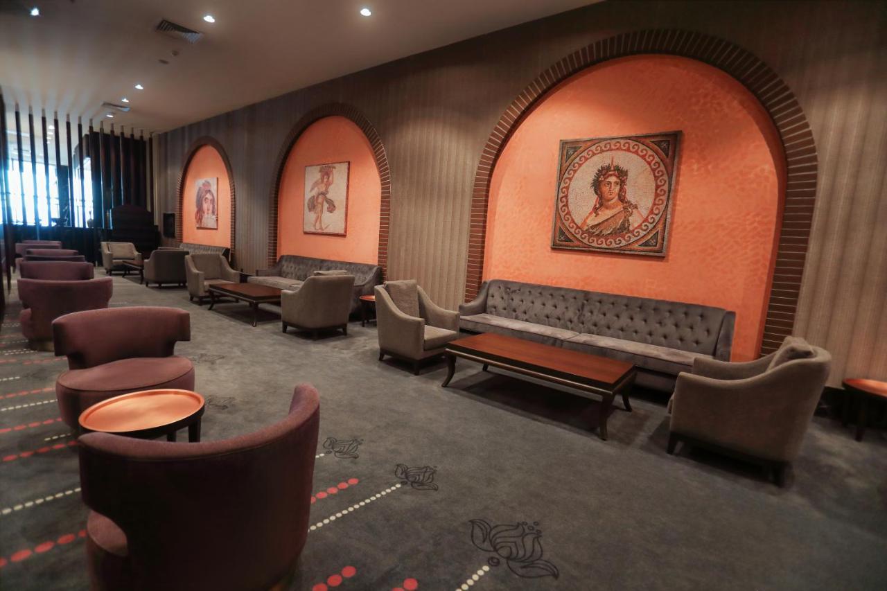 The Green Park Gaziantep Luaran gambar The lounge at the station
